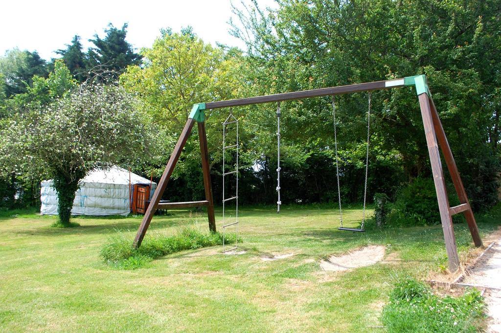village insolite tiny Saint-Benoît-des-Ondes Eksteriør bilde